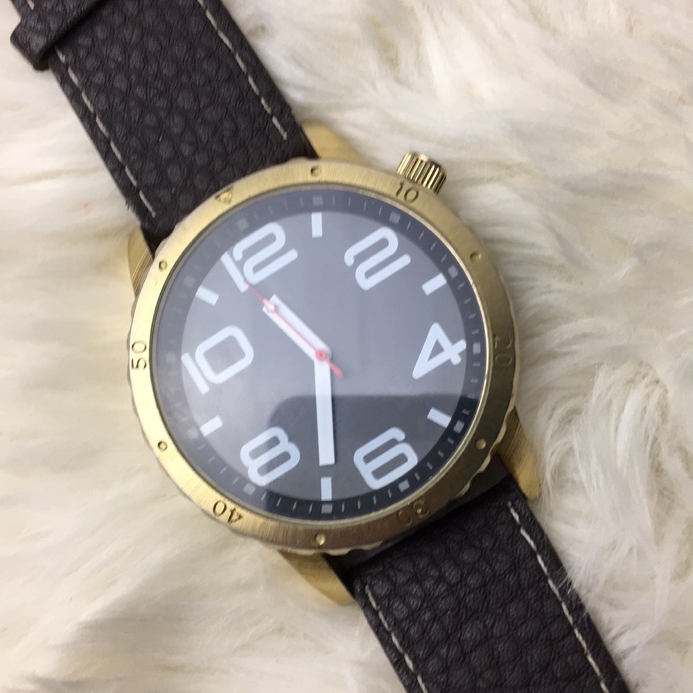 Men’s Massimo big face large number wrist watch